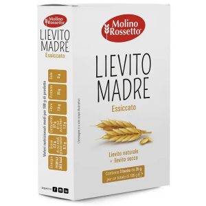 sauerteig aus reis (ohne gluten) mit hefe 3x25g von molino rossetto