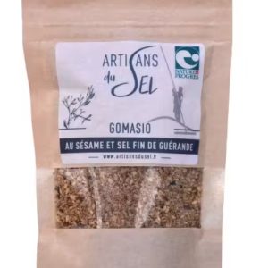 natürliches meersalz aus der bretagne (frankreich) gomasio 50 g