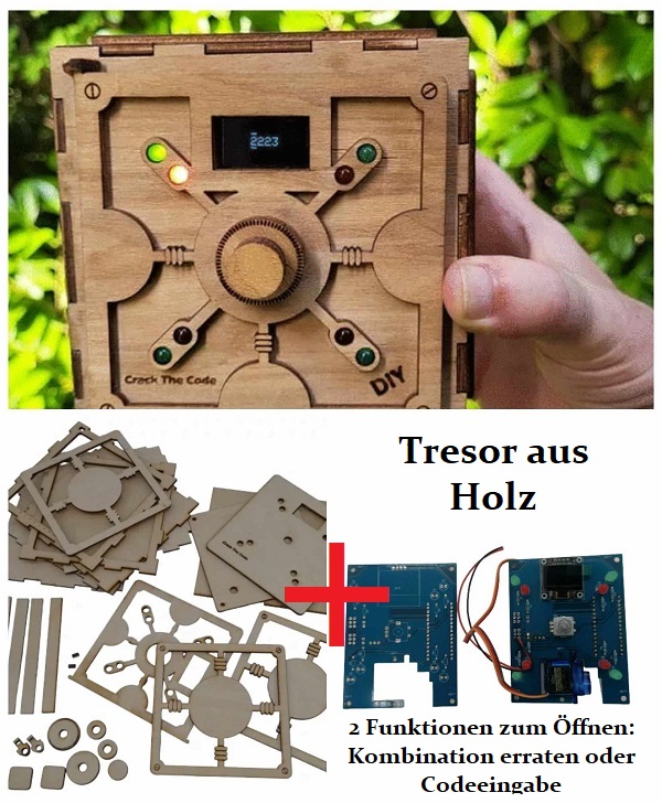 caja fuerte de madera descifra el código