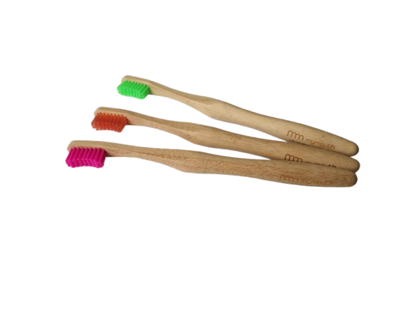 Bamboo cleaning brush "neo" green cleaning tool for matrices