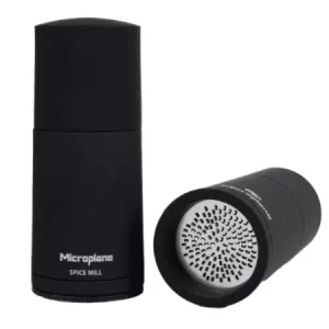 microplane chili mühle schwarz mit edelstahl