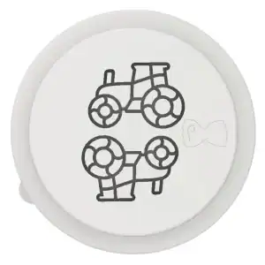 matrize aus pom eis / ice cream für philips avance / 7000er serie / plus und premium