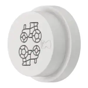 matrize aus pom eis / ice cream für philips avance / 7000er serie / plus und premium