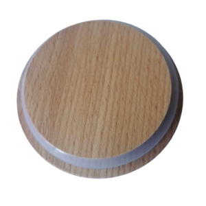 Tarro de almacenamiento Mason Jar 1040 ml (cilindro) con tapa de madera de haya