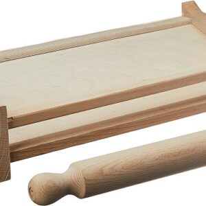 Pasta cutter for pasta alla chitarra / guitar with rolling pin