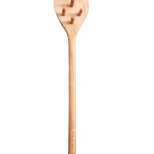 Cuillère à risotto spatule à risotto en bois de cerisier, 32 cm