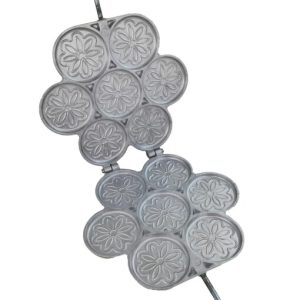 tigelliera mit 7 plätzen, 90 x 15 mm