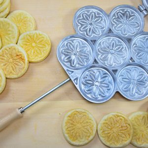 tigelliera mit 7 plätzen, 90 x 15 mm