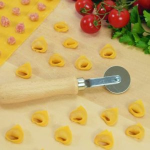 teigroller, teigschneider (1 klingen, glatt)