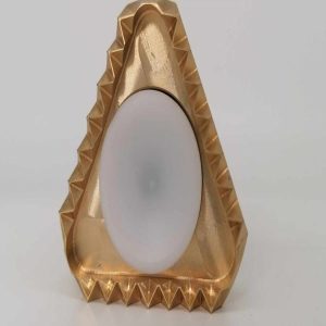 raviolistempel rund aus messing mit olivenholzgriff durchmesser 65 mm