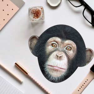 "to the moon!" reinigungstuch, brillenputztuch astronaut