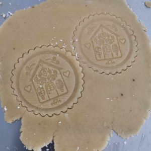 motivstempel aus buchenholz holzstempel lebkuchenhaus
