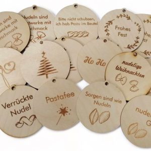 limited chirstmas edition geschenkanhänger 15 x groß, 15 x klein plus box