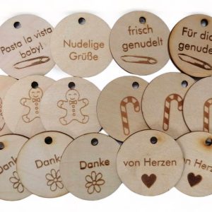 limited chirstmas edition geschenkanhänger 15 x groß, 15 x klein plus box