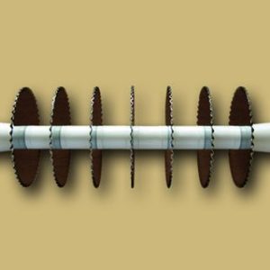 7 klingen aus stahl gezahnt für professioneller nudelholzschneider