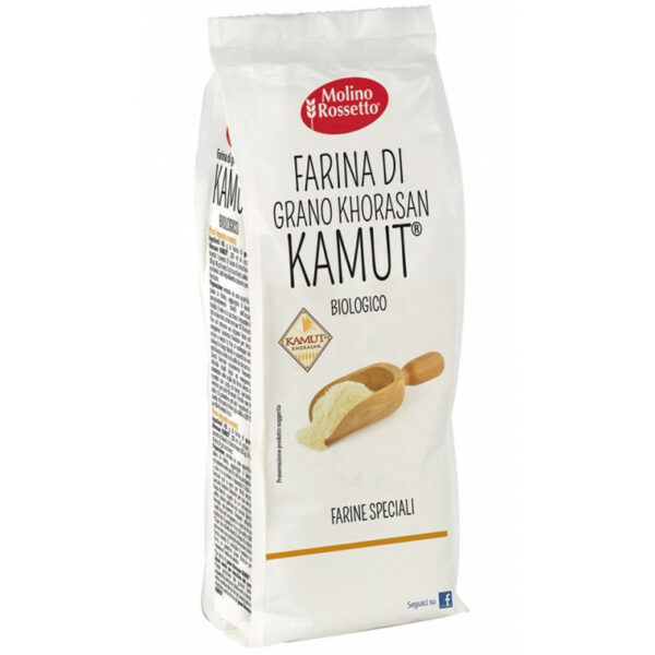 harina orgánica / farina di grano khorasan kamut 400g (grano antiguo, baja alergia)