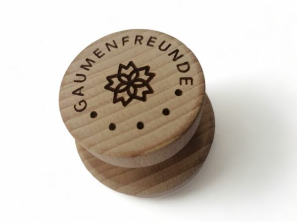 Motif stamp made of beech wood wooden stamp for corzetti and cookies