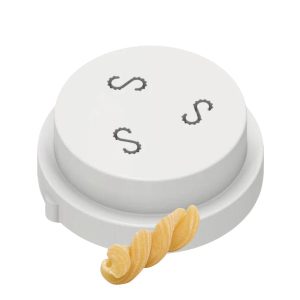 matrize pom trecce / zöpfe 12 mm (gestreift) für philips pastamaker avance / 7000er