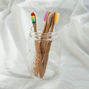 bambus reinigungsbürste "neo" pink (kopie)