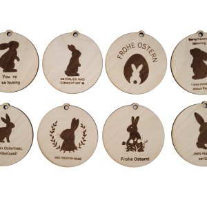 bunnyedition geschenkanhänger 8 x groß