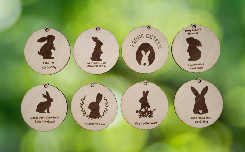 bunnyedition geschenkanhänger 8 x groß