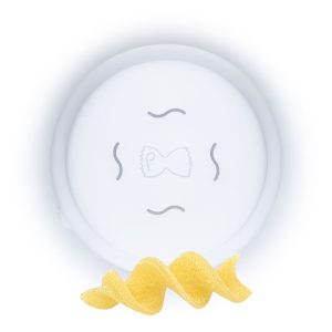 matrize aus pom herzen 14 mm (gestreift) für philips pasta maker avance und serie 7000