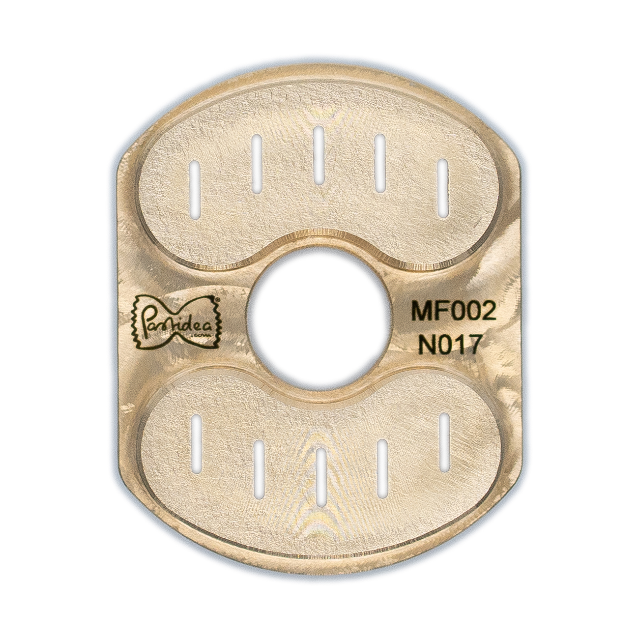 pasta einsatz (typ 2) in bronze tagliatelle 6mm für philips pasta maker avance / 7000 series (einsatzhalter erforderlich)