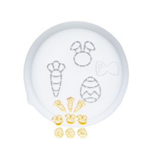 matrize pom ostern (osterhase+möhre+osterei) für philips pastamaker avance / 7000er