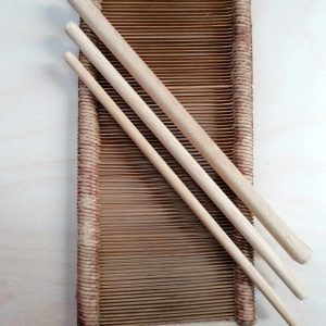 pettine für handgemachte pasta wie in italien des 18. jhd., 20 x 10 cm