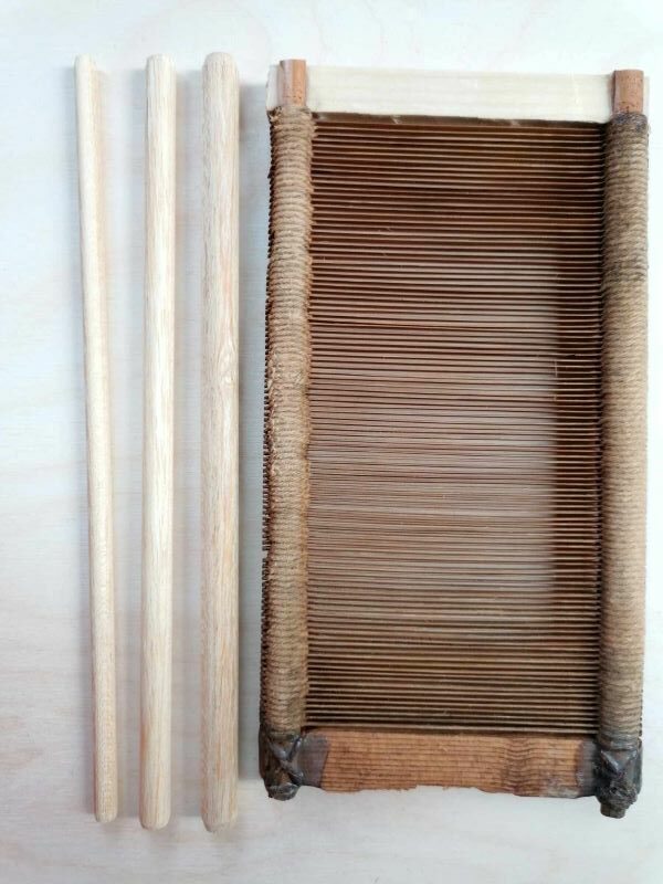 pettine pour pâtes artisanales comme en Italie au XVIIIe siècle, 18 x 20 cm