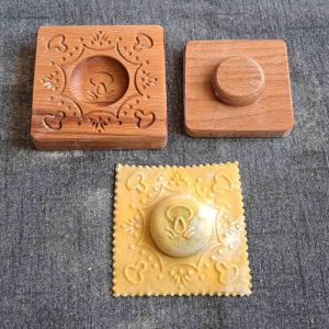 raviolibrettchen gourmet mit gegenstempel pilze