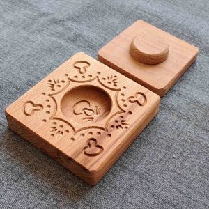 raviolibrettchen gourmet mit gegenstempel pilze