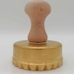 4 facher teigschneider teigrad teigrädchen teigroller, verstellbar, glatt, messing