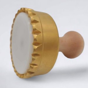 4 facher teigschneider teigrad teigrädchen teigroller, verstellbar, glatt, messing