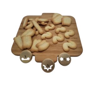 3 matrizen aus bronze spritzgebäck, set stern zickzack zunge, für leonardo torchio ok