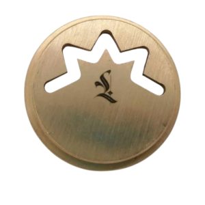 3 matrizen aus bronze spritzgebäck, set stern zickzack zunge, für leonardo torchio ok