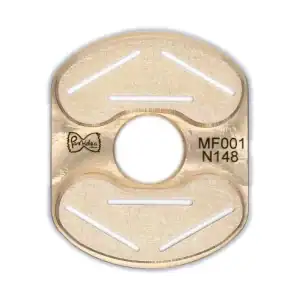 inlay bronze (typ 1) pappardelle 15 mm für classe italy pastaio und ariete 1581