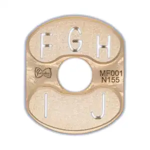 inlay bronze (typ 1) alphabet buchstaben f g h i j für classe italy pastaio und ariete 1581