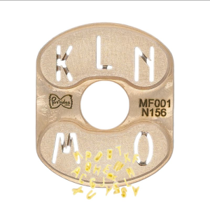 inlay bronze (typ 1) alphabet buchstaben k l m n o für classe italy pastaio und ariete 1581