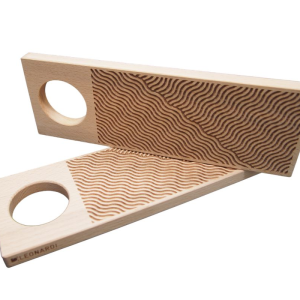 gnocchibrett garganellibrett aus buchenholz wellen