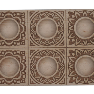 raviolibrettchen für 6 ravioli mandala