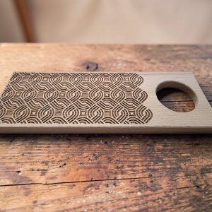 gnocchibrett aus buchenholz verflechtung