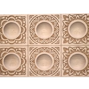 raviolibrettchen für 6 ravioli mandala