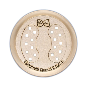 matrize bronze spaghetti quadri chitarra 2,5x2,5 mm für pn100, emma, lillodue