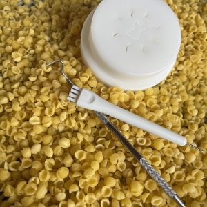 matrize pom mini suppenmuscheln 7 mm für philips pastamaker avance / 7000er