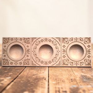 raviolibrettchen für 3 ravioli blumen