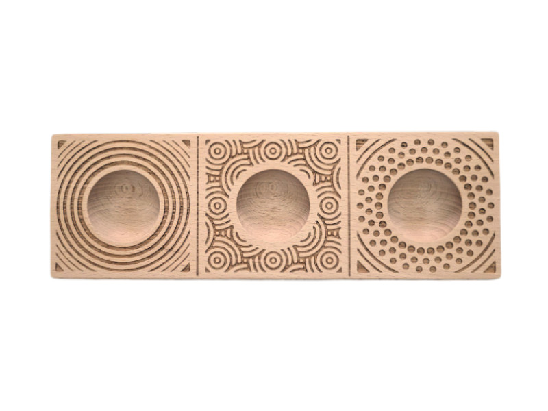 raviolibrettchen für 3 ravioli kreise