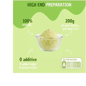 färbemittel green (kiwi, ananas, banane) 24 g, 100 % natÜrlich