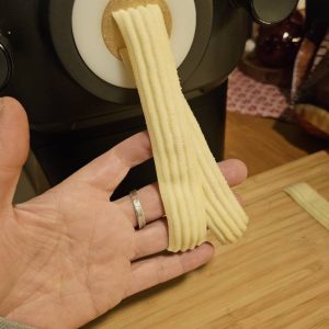 matrize pom/messing gewellte pappardelle für philips pastamaker avance / 7000er