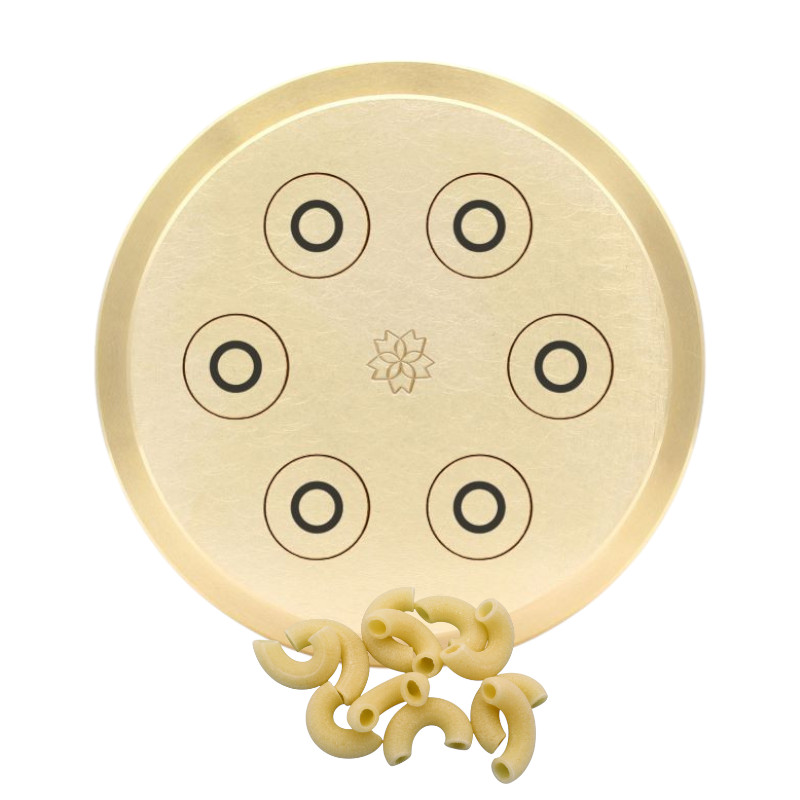 matrize messing hörnchen glatt 6 mm für tr70 sela la pastaia korngold avancini omegaone